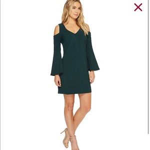 Trina Turk Radner Hunter Green Dress